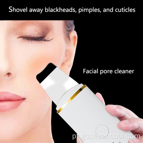 Máquina de limpeza de limpeza de purificador de pele facial ultra-sônica